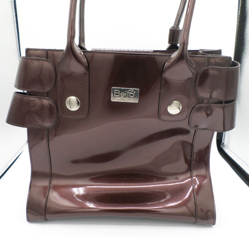 Beijo dark brown bronze - dark, patent